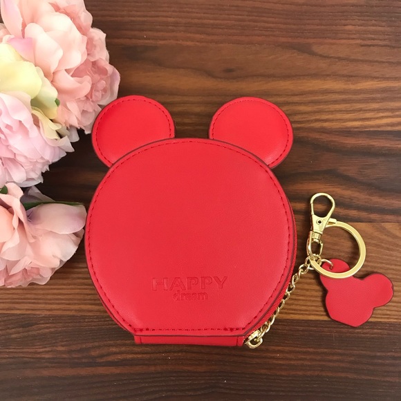 Mickey Mouse Wallet Mini Purse Card Holder - Picture 10 of 12